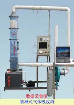 数据采集喷淋式气体吸收塔实验装置